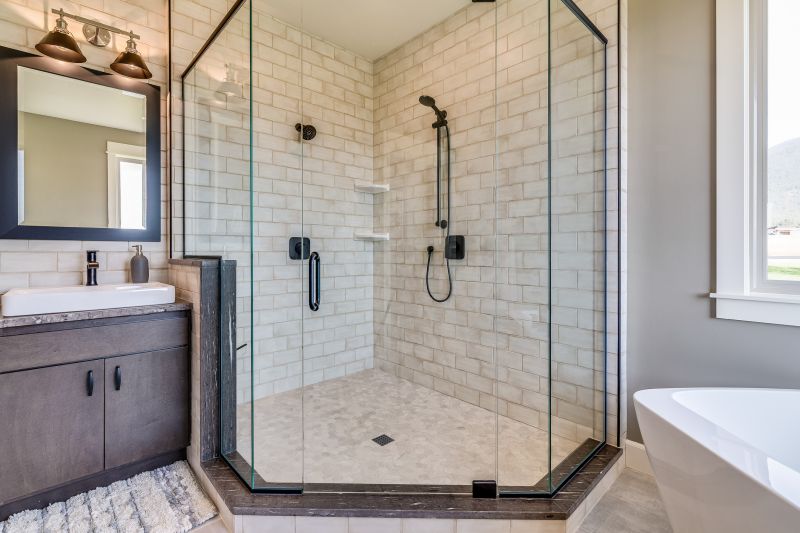 Custom Tiled Shower Areas